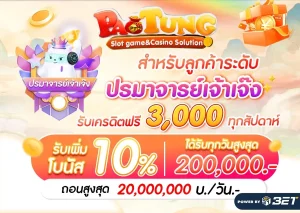 เว็บ เป๋า ตุง สล็อต